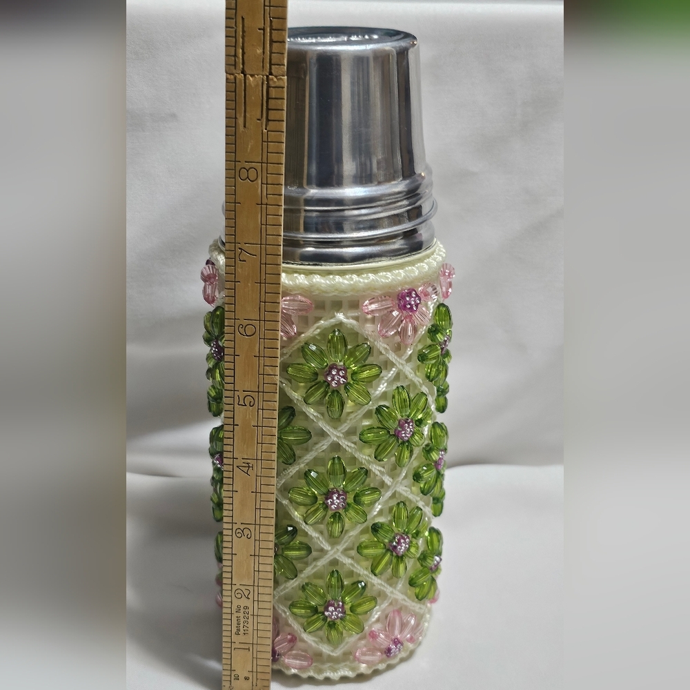 Shabby Chic Silver Metal Cup